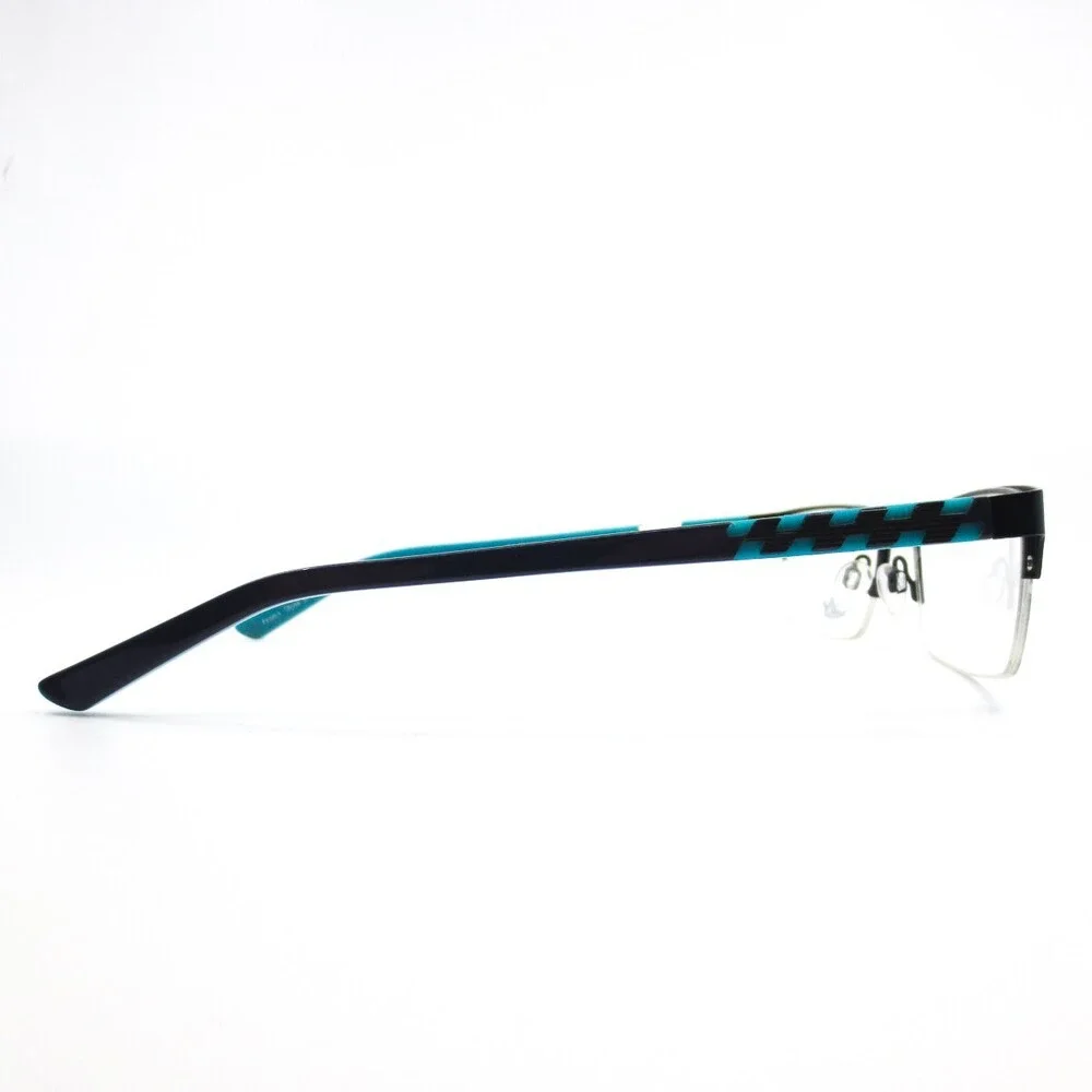 City Eyewear DC 33 COL 50 Blue Rectangular Eyeglasses Frames 53[]18 140 mm